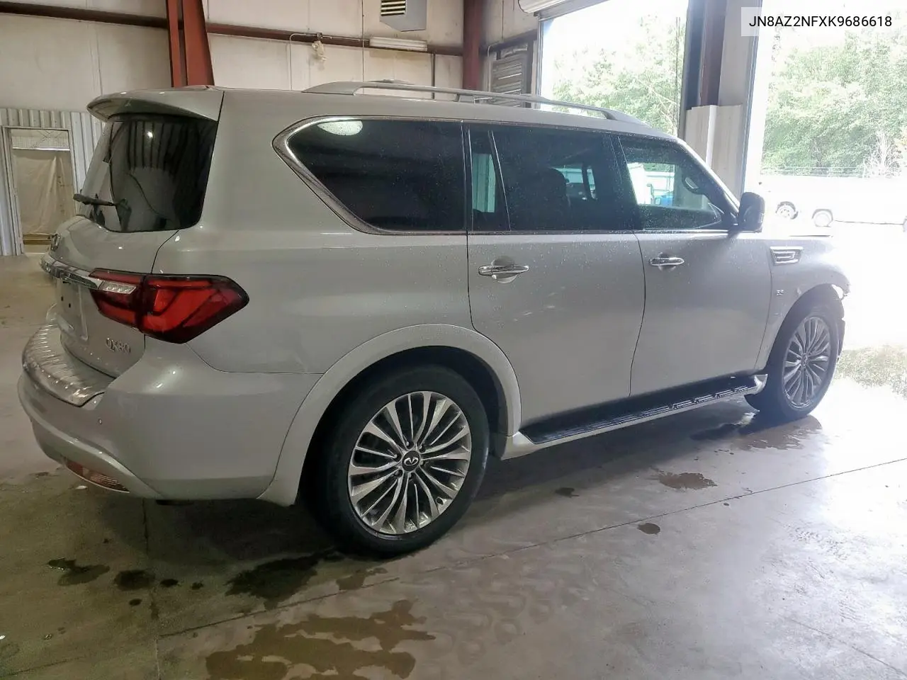 2019 Infiniti Qx80 Luxe VIN: JN8AZ2NFXK9686618 Lot: 63214845