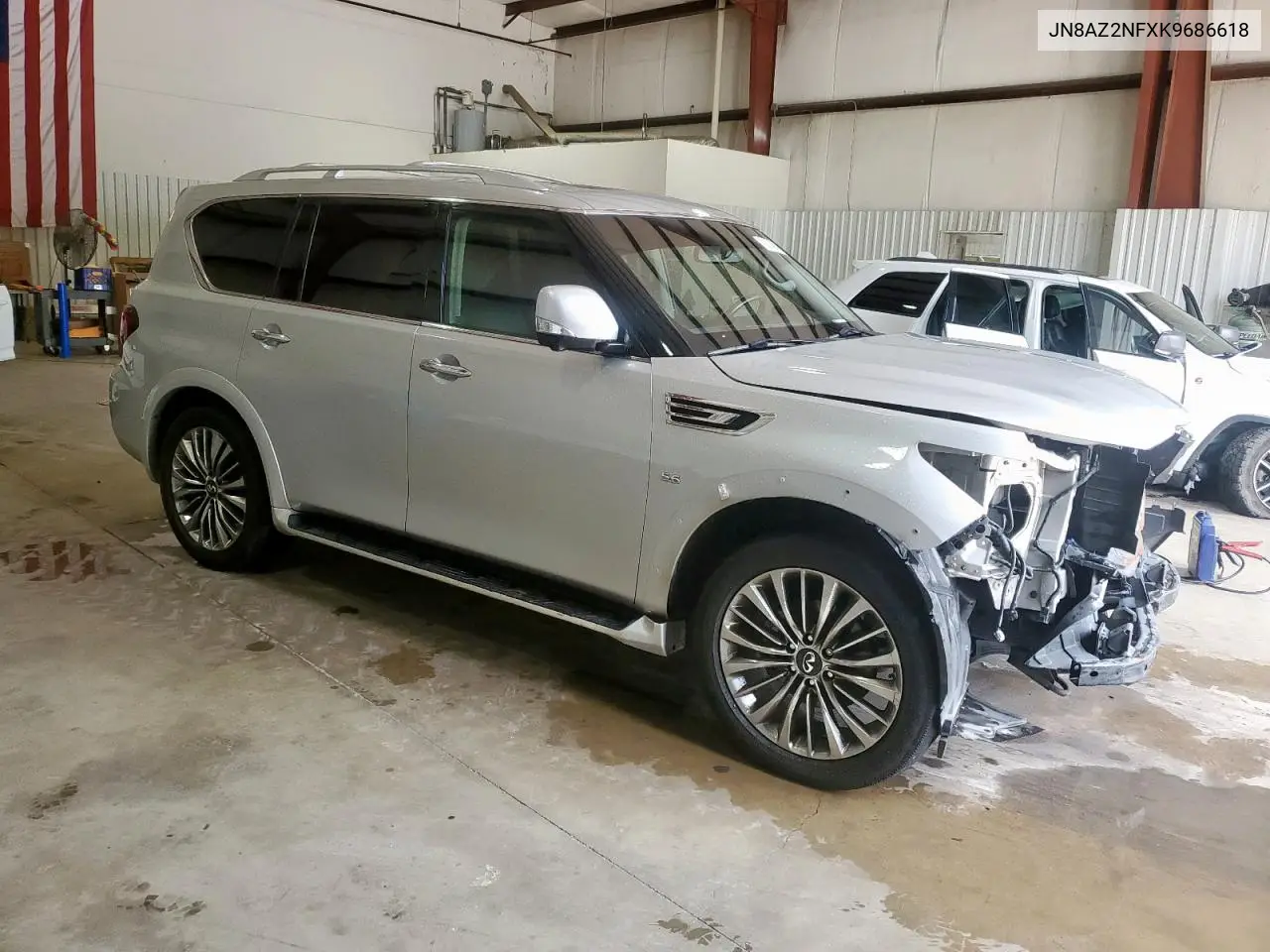 2019 Infiniti Qx80 Luxe VIN: JN8AZ2NFXK9686618 Lot: 63214845