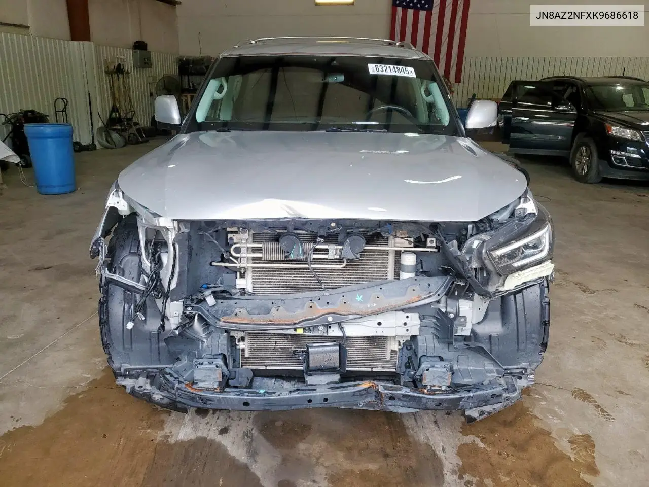 2019 Infiniti Qx80 Luxe VIN: JN8AZ2NFXK9686618 Lot: 63214845
