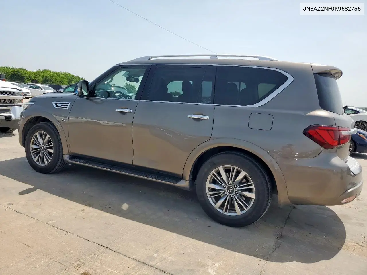 2019 Infiniti Qx80 Luxe VIN: JN8AZ2NF0K9682755 Lot: 63535365