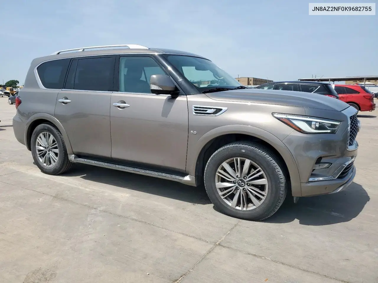 2019 Infiniti Qx80 Luxe VIN: JN8AZ2NF0K9682755 Lot: 63535365