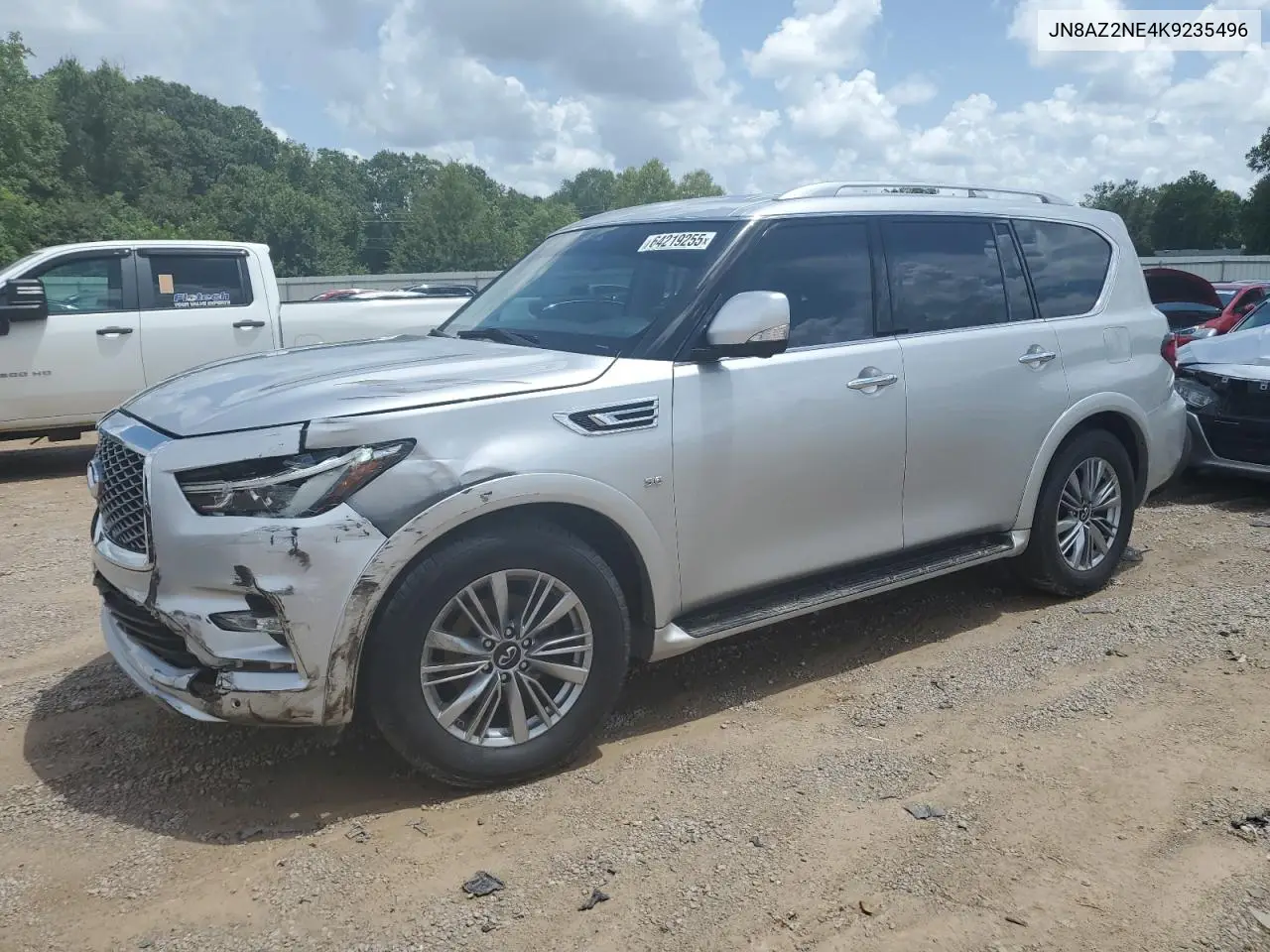 2019 Infiniti Qx80 Luxe VIN: JN8AZ2NE4K9235496 Lot: 64219255
