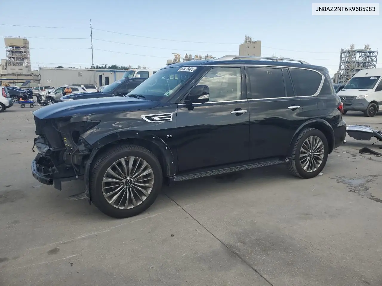 2019 Infiniti Qx80 Luxe VIN: JN8AZ2NF6K9685983 Lot: 64418425