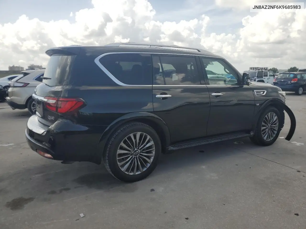 2019 Infiniti Qx80 Luxe VIN: JN8AZ2NF6K9685983 Lot: 64418425