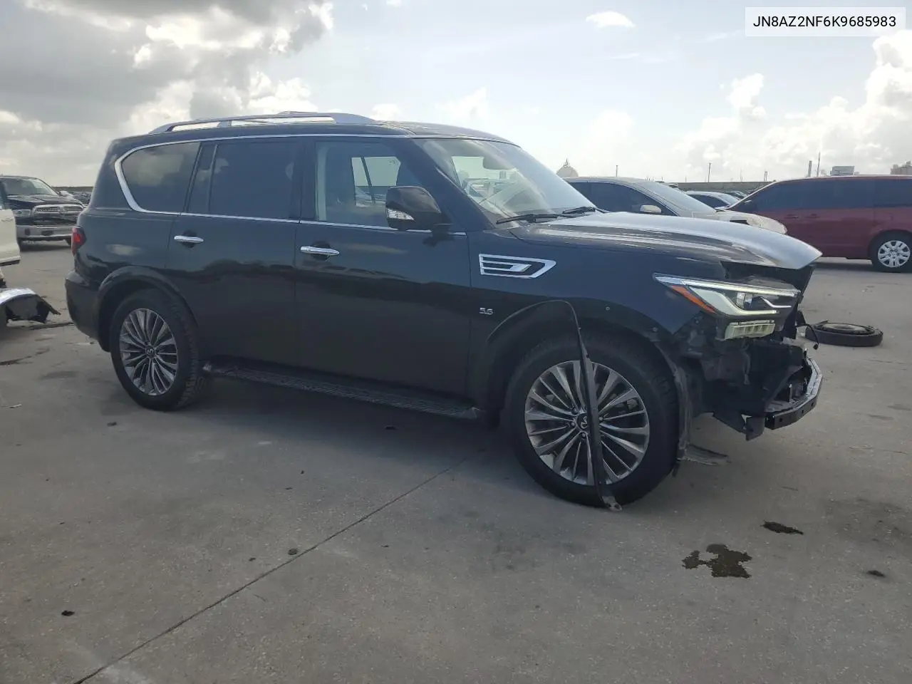 2019 Infiniti Qx80 Luxe VIN: JN8AZ2NF6K9685983 Lot: 64418425