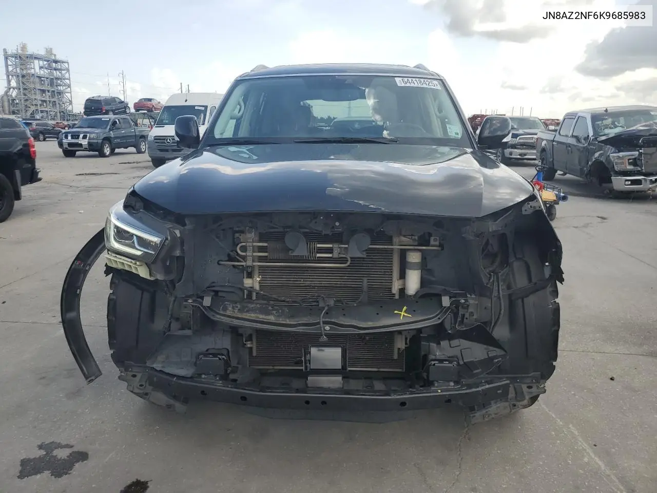 2019 Infiniti Qx80 Luxe VIN: JN8AZ2NF6K9685983 Lot: 64418425