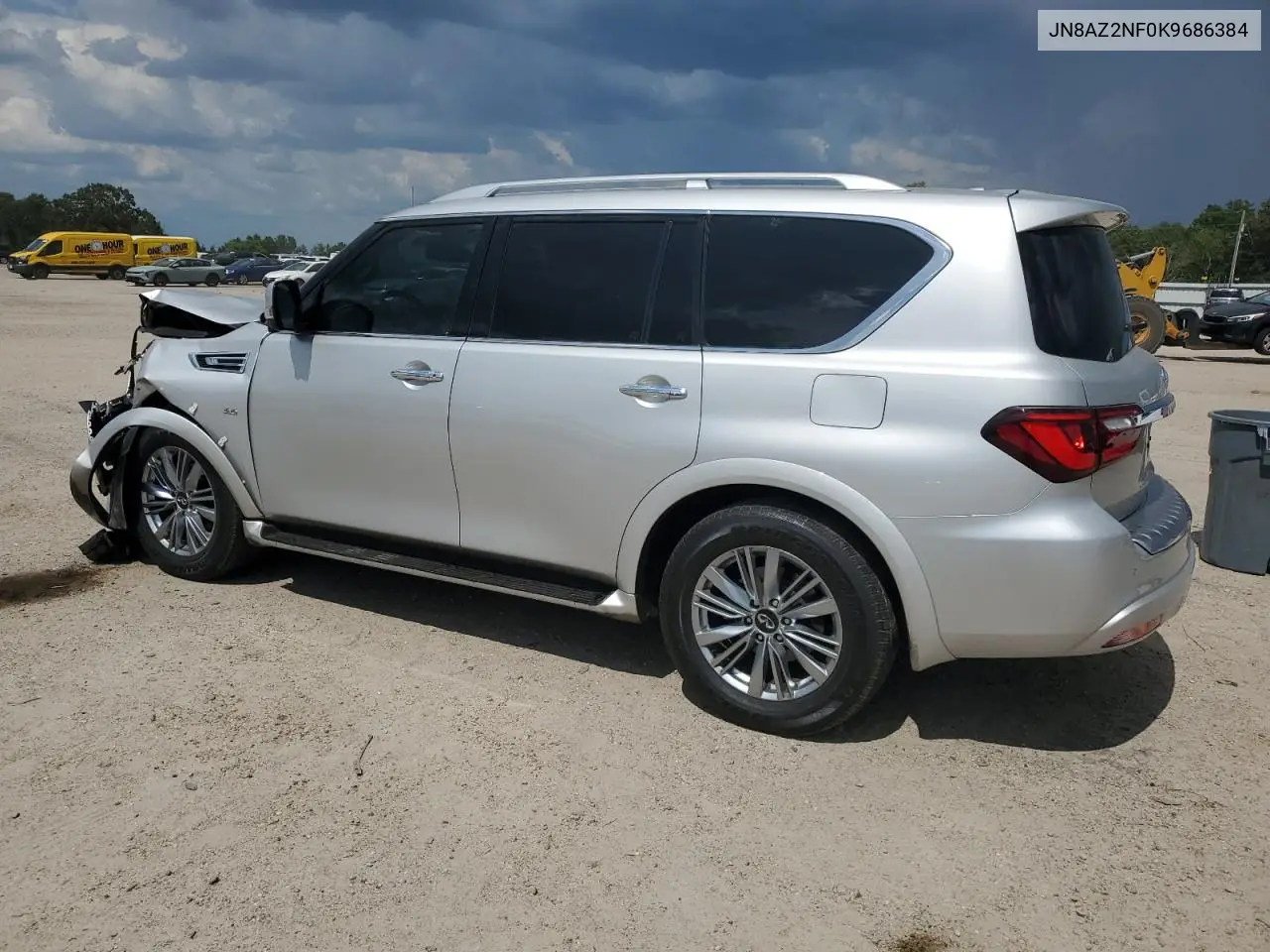 2019 Infiniti Qx80 Luxe VIN: JN8AZ2NF0K9686384 Lot: 64806555