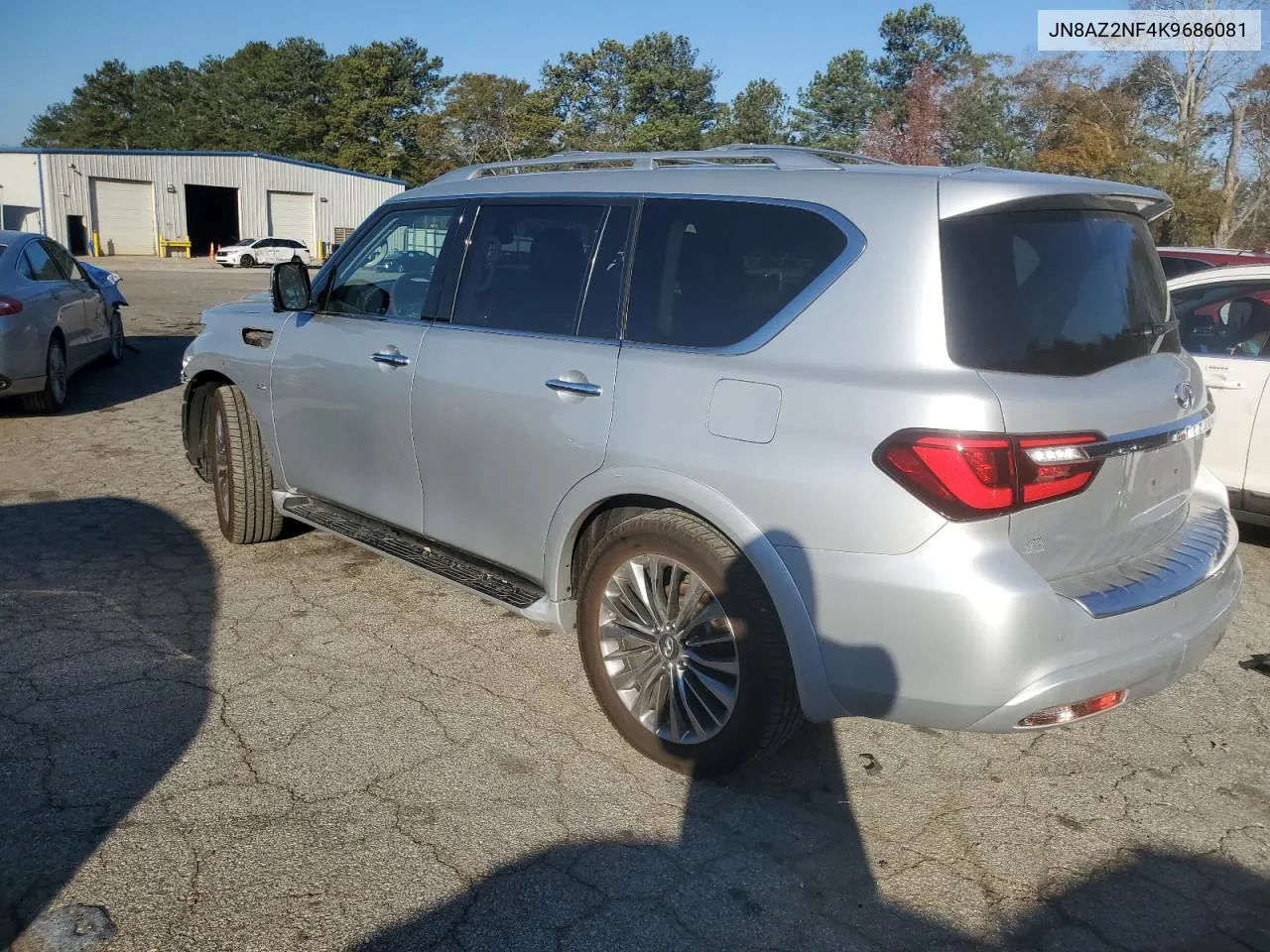 2019 Infiniti Qx80 Luxe VIN: JN8AZ2NF4K9686081 Lot: 82688514