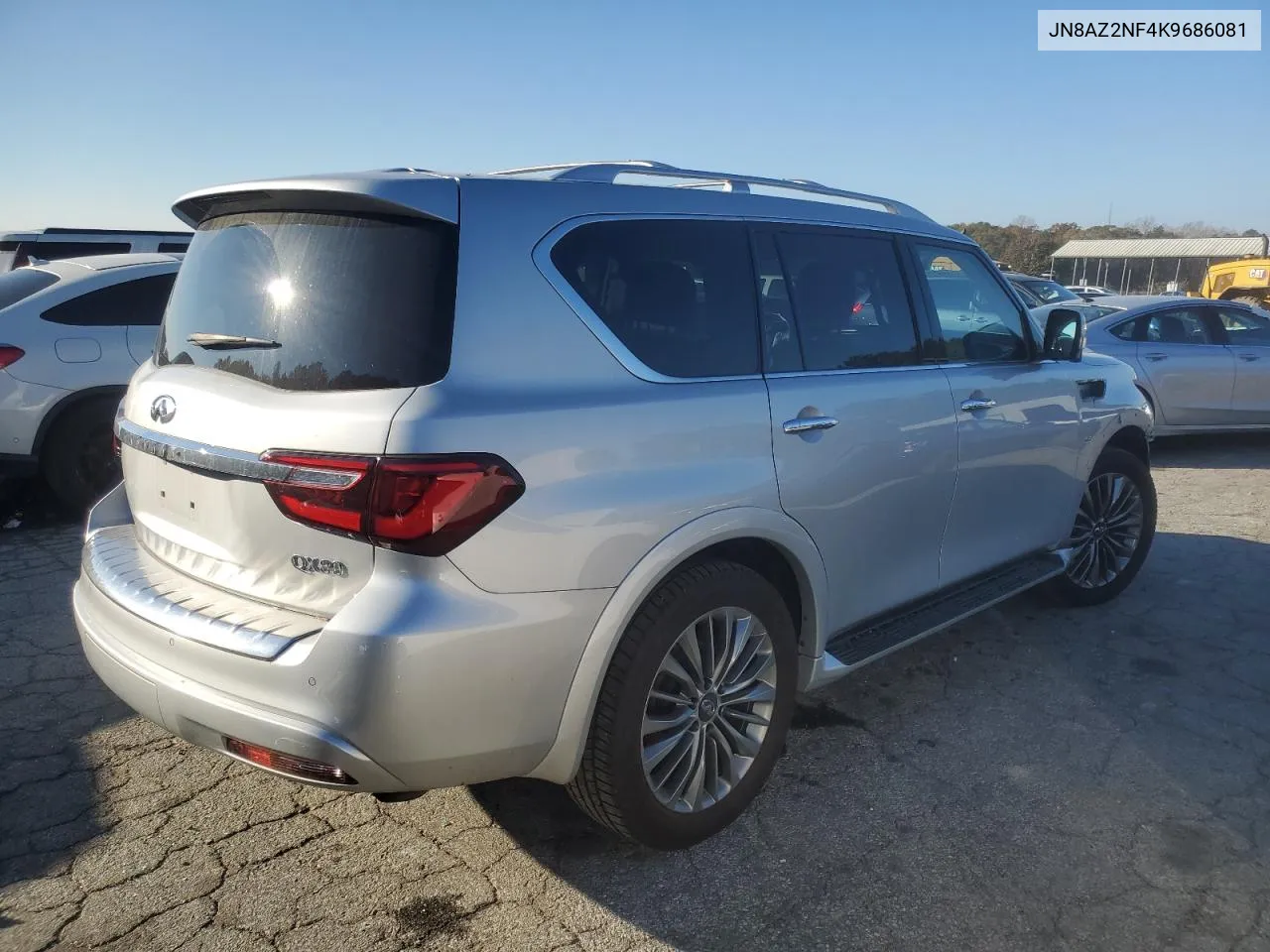 2019 Infiniti Qx80 Luxe VIN: JN8AZ2NF4K9686081 Lot: 82688514
