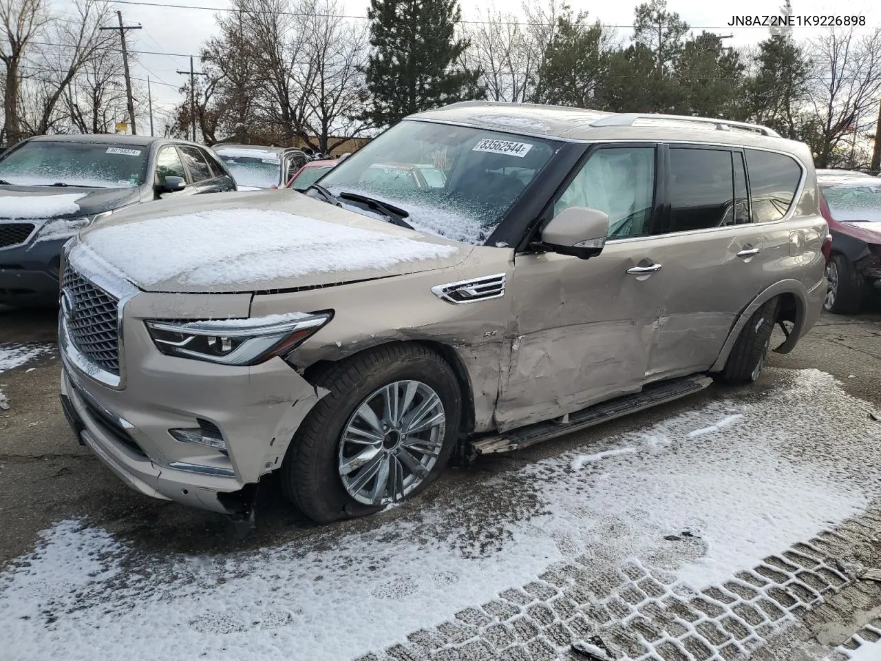 2019 Infiniti Qx80 Luxe VIN: JN8AZ2NE1K9226898 Lot: 83562544