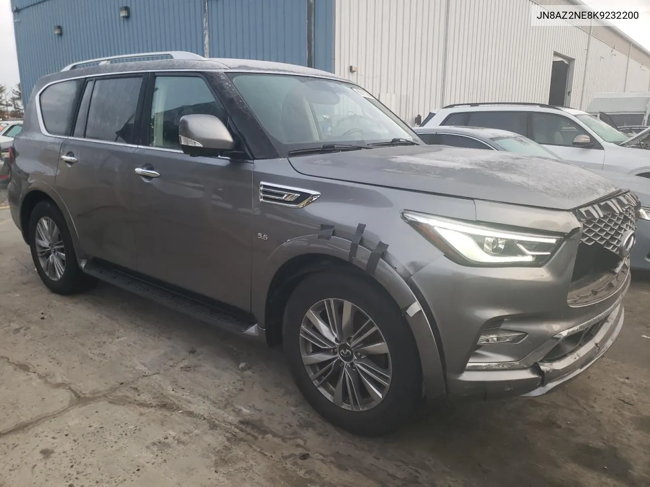 2019 Infiniti Qx80 Luxe VIN: JN8AZ2NE8K9232200 Lot: 89110265