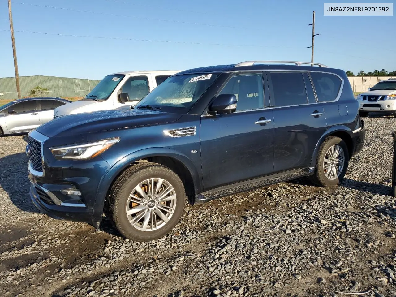 2020 Infiniti Qx80 Luxe VIN: JN8AZ2NF8L9701392 Lot: 51749325