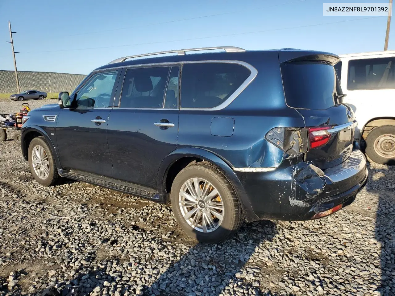 2020 Infiniti Qx80 Luxe VIN: JN8AZ2NF8L9701392 Lot: 51749325