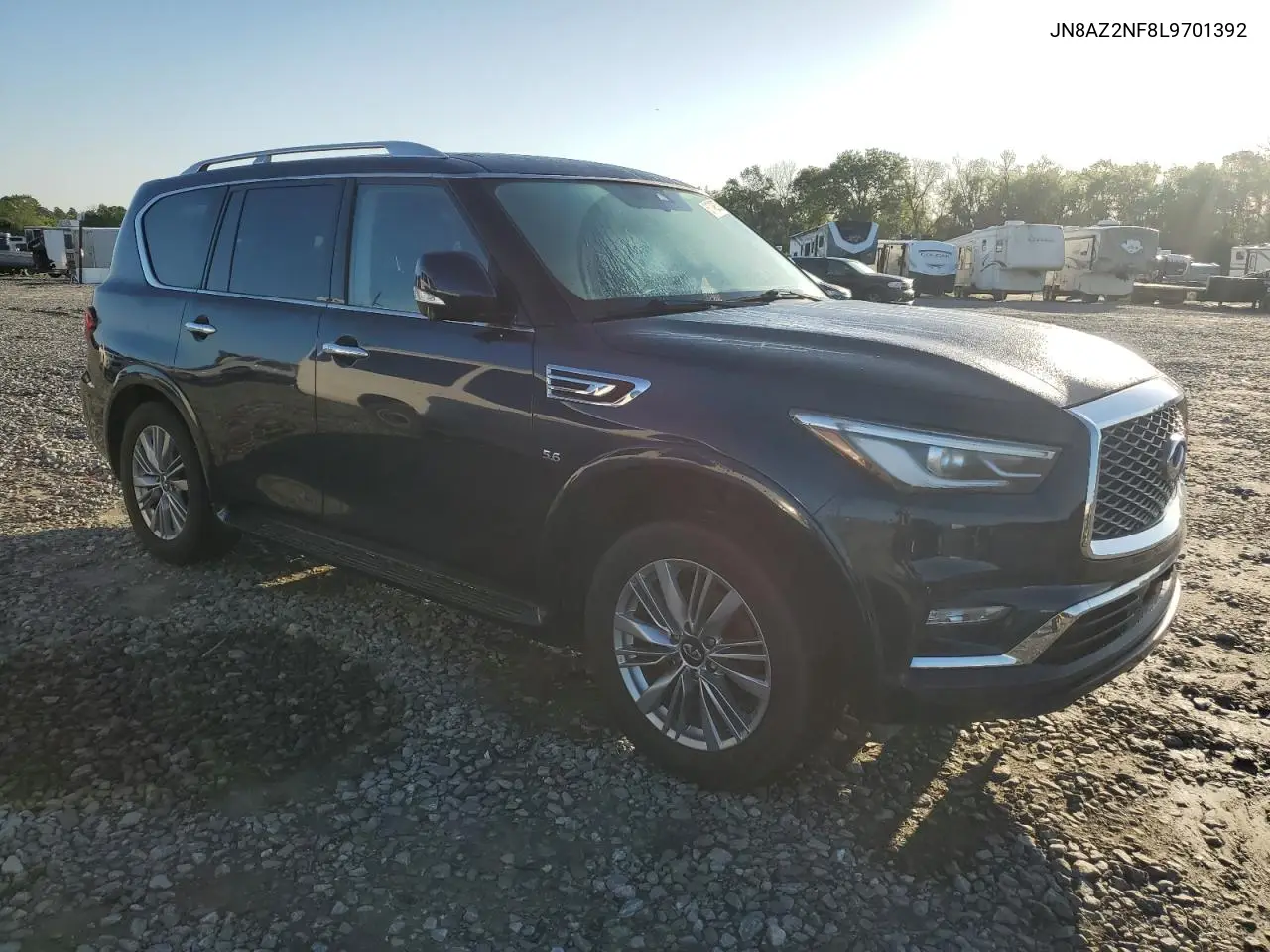 2020 Infiniti Qx80 Luxe VIN: JN8AZ2NF8L9701392 Lot: 51749325