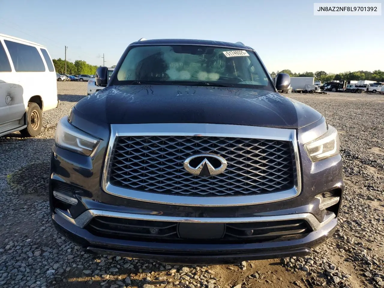 2020 Infiniti Qx80 Luxe VIN: JN8AZ2NF8L9701392 Lot: 51749325