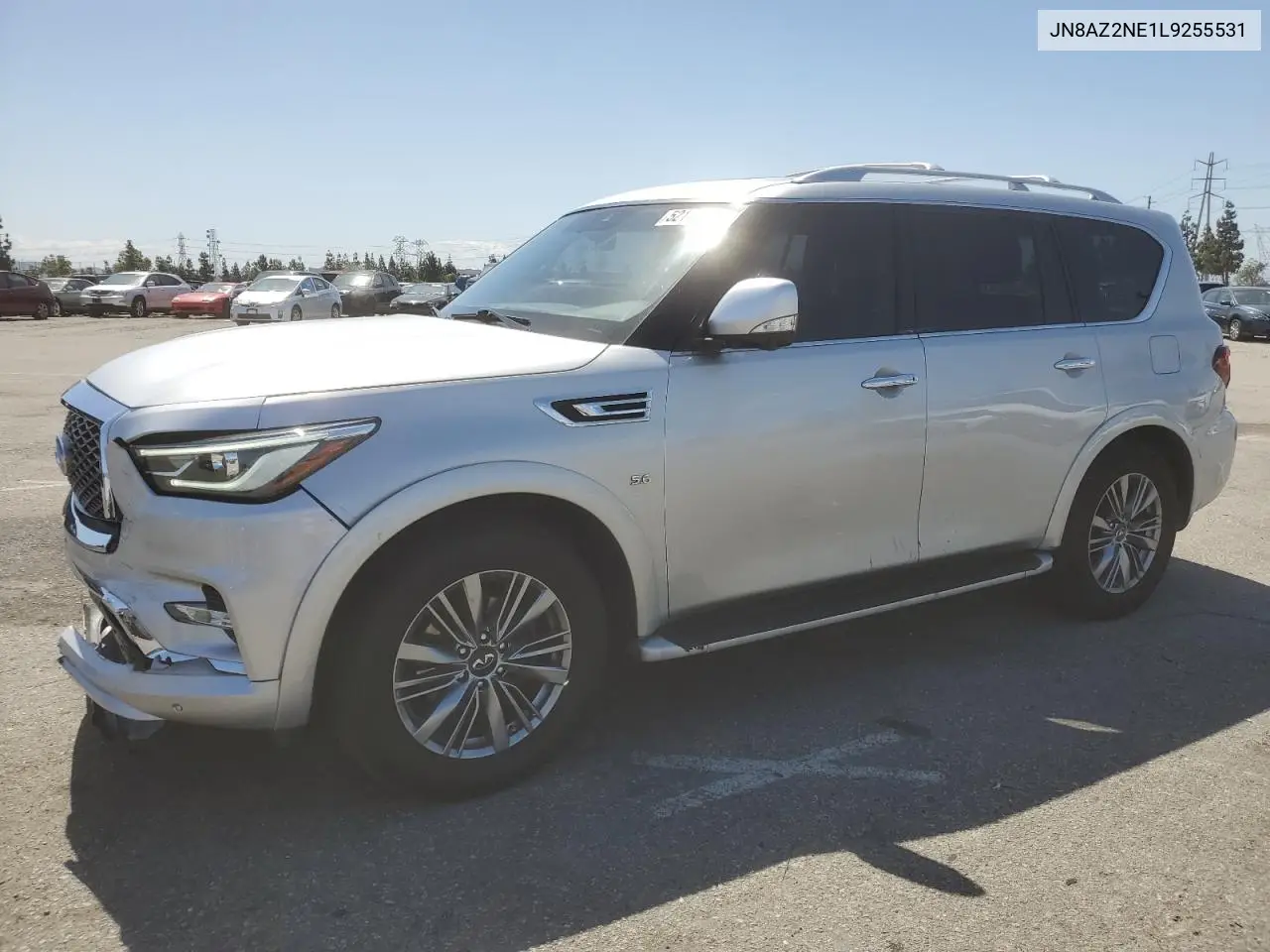 2020 Infiniti Qx80 Luxe VIN: JN8AZ2NE1L9255531 Lot: 52147935