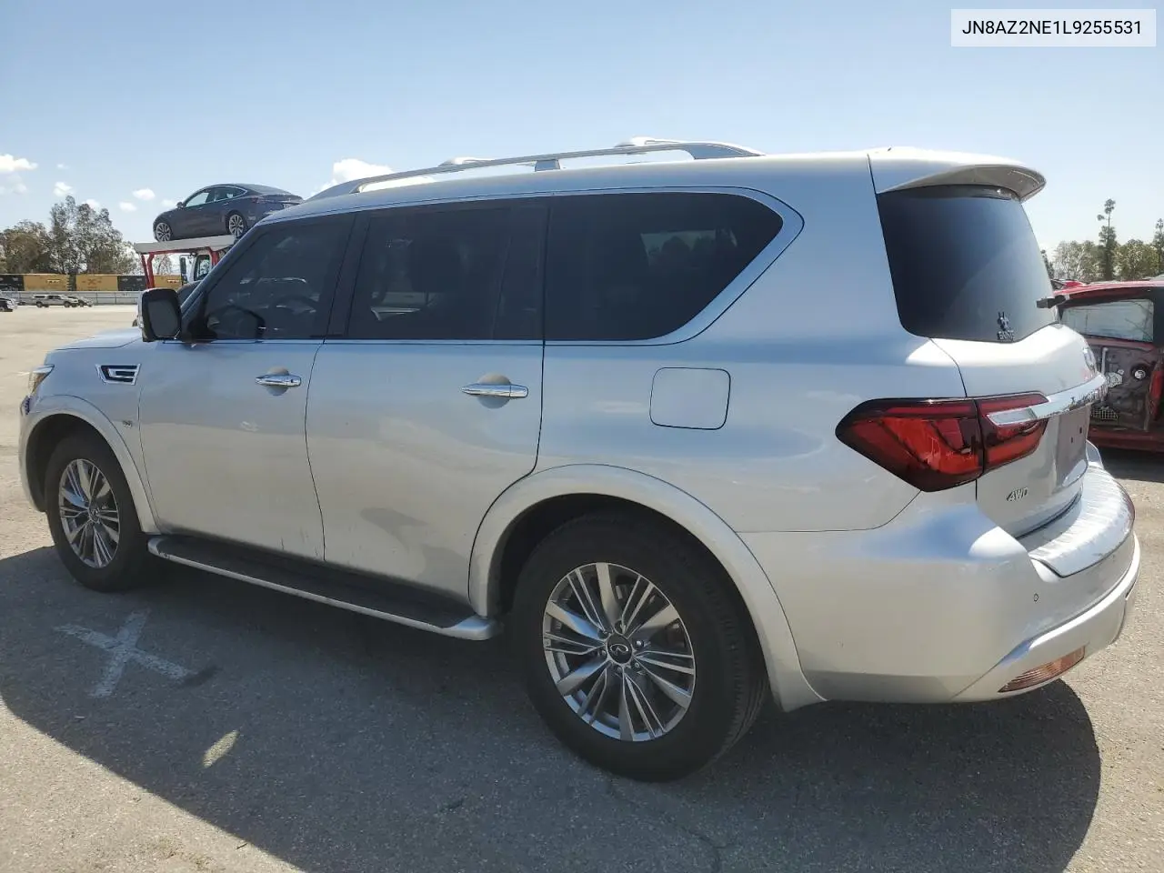 2020 Infiniti Qx80 Luxe VIN: JN8AZ2NE1L9255531 Lot: 52147935