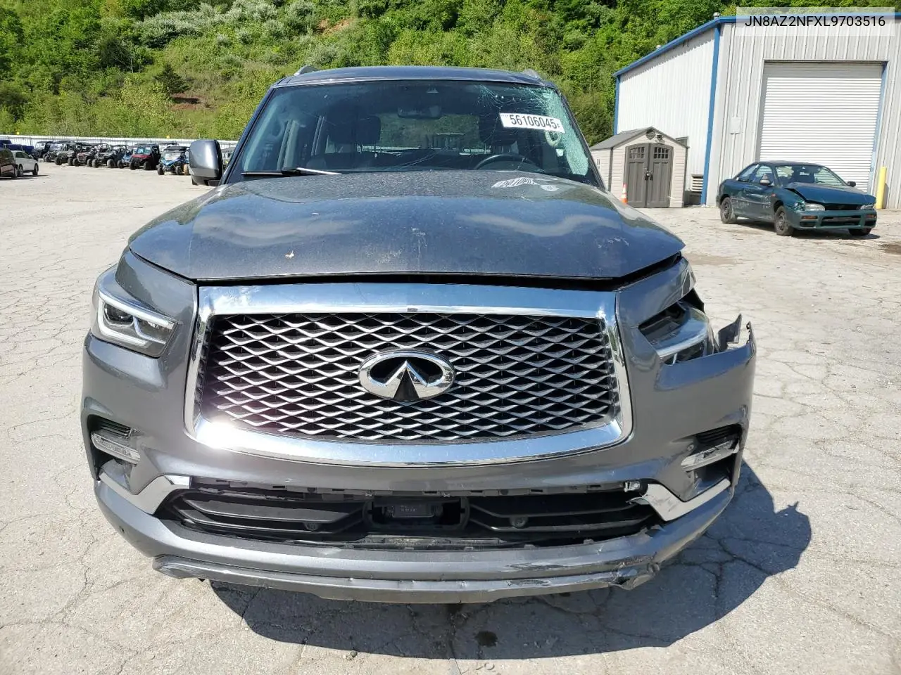 2020 Infiniti Qx80 Luxe VIN: JN8AZ2NFXL9703516 Lot: 56106045