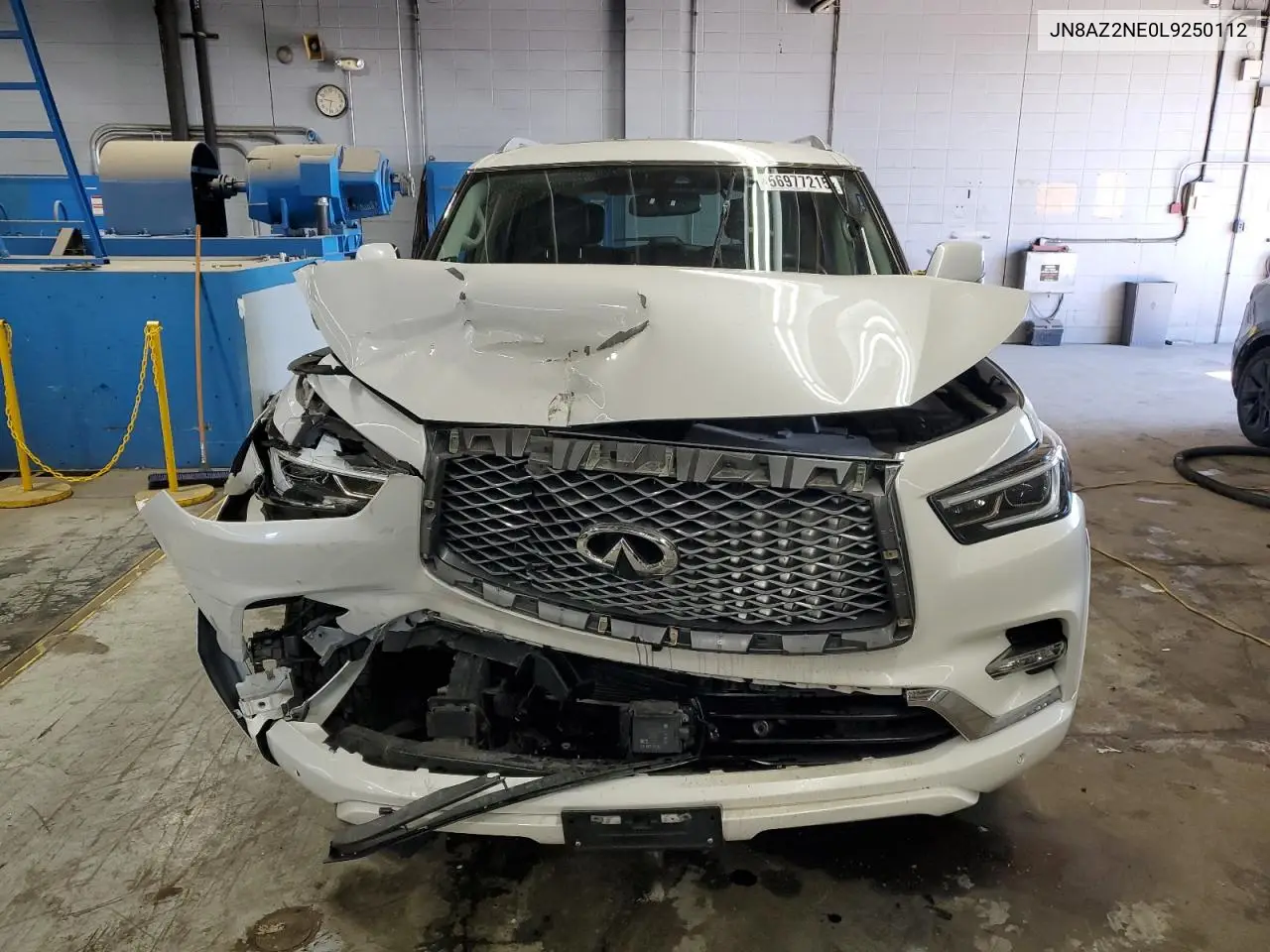 2020 Infiniti Qx80 Luxe VIN: JN8AZ2NE0L9250112 Lot: 56977215