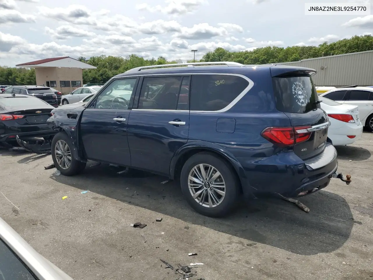 2020 Infiniti Qx80 Luxe VIN: JN8AZ2NE3L9254770 Lot: 57867825