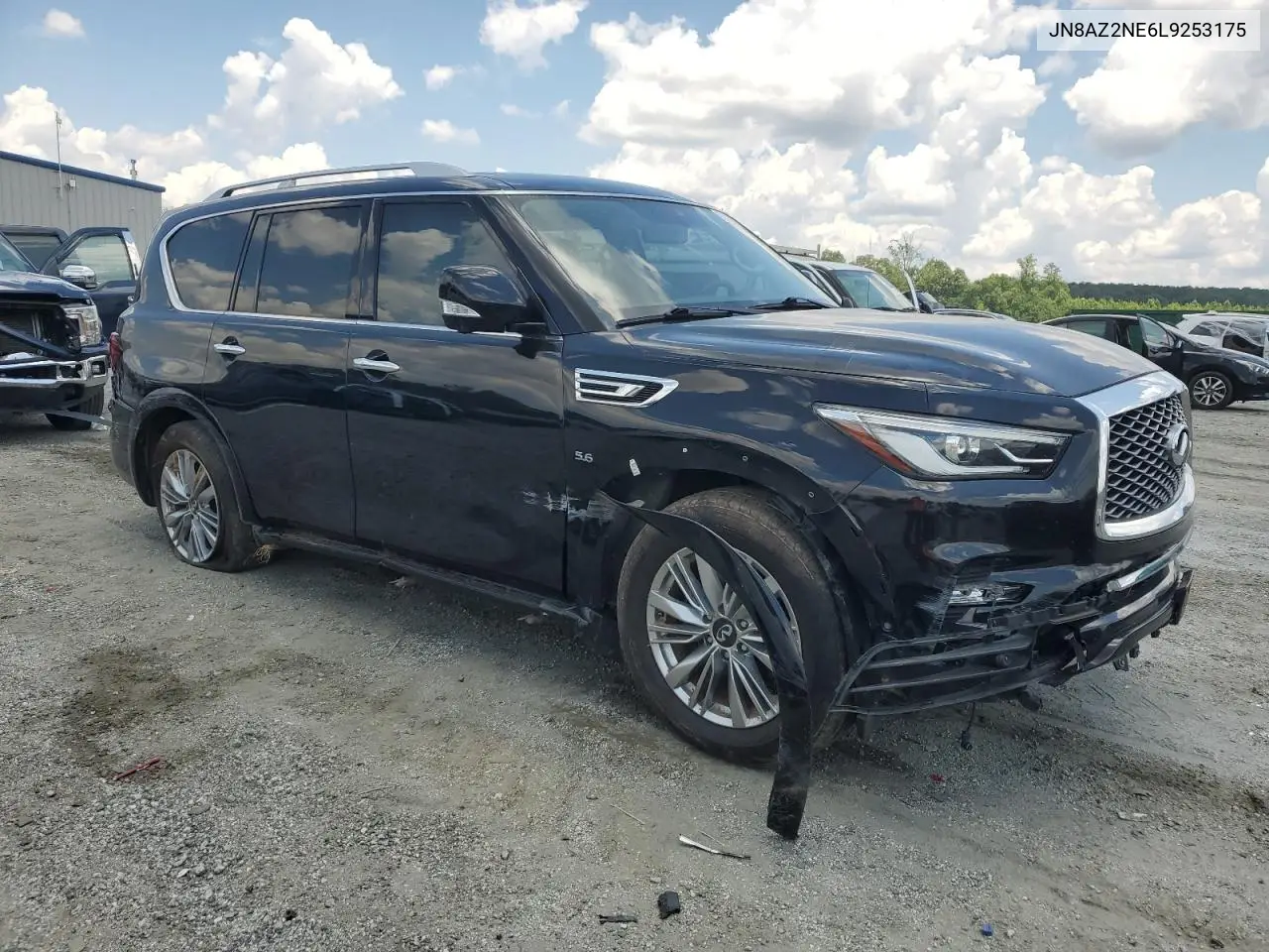 2020 Infiniti Qx80 Luxe VIN: JN8AZ2NE6L9253175 Lot: 62864885