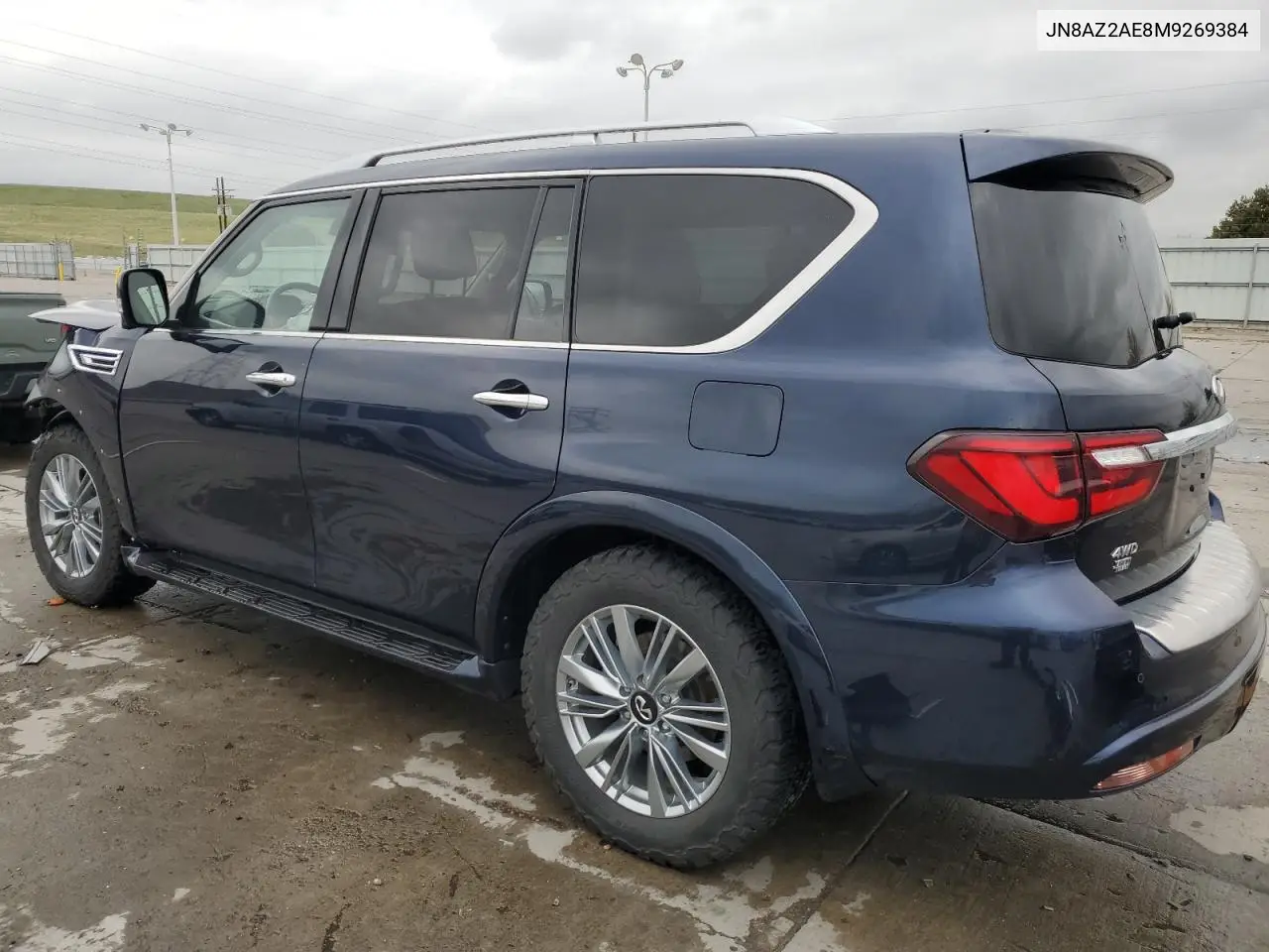 2021 Infiniti Qx80 Luxe VIN: JN8AZ2AE8M9269384 Lot: 54334955