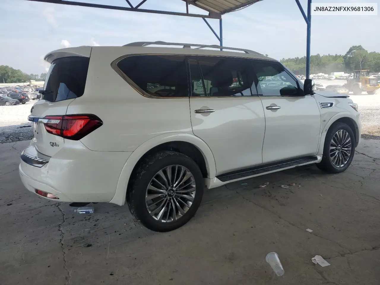 2022 Infiniti Qx80 Luxe VIN: JN8AZ2NFXK9681306 Lot: 62360105