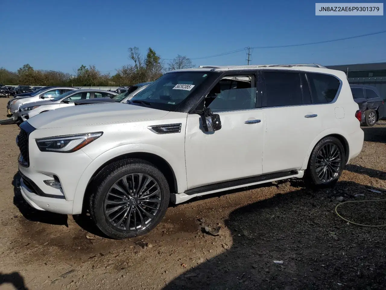 2023 Infiniti Qx80 Luxe VIN: JN8AZ2AE6P9301379 Lot: 56292385