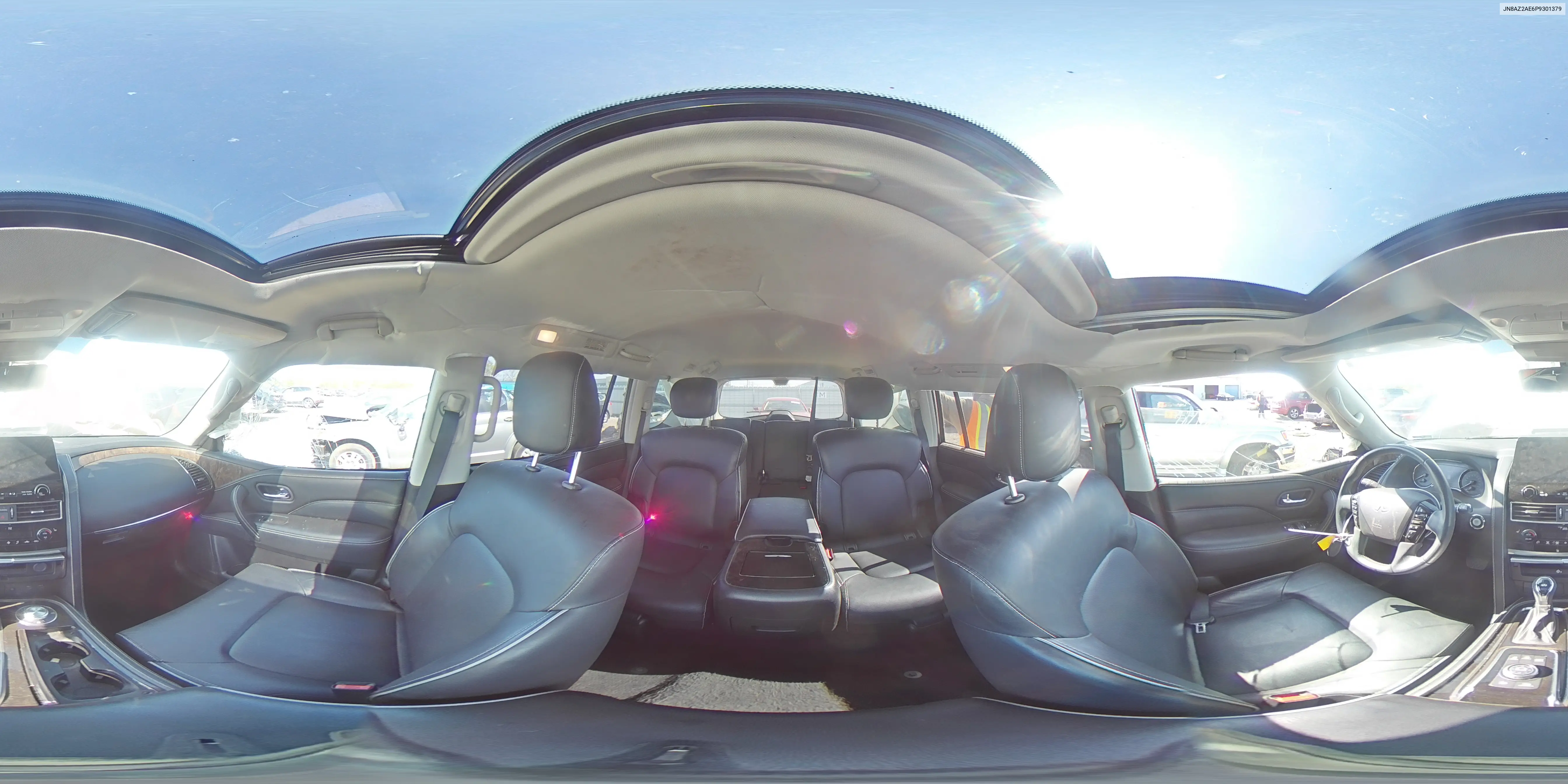 2023 Infiniti Qx80 Luxe VIN: JN8AZ2AE6P9301379 Lot: 56292385