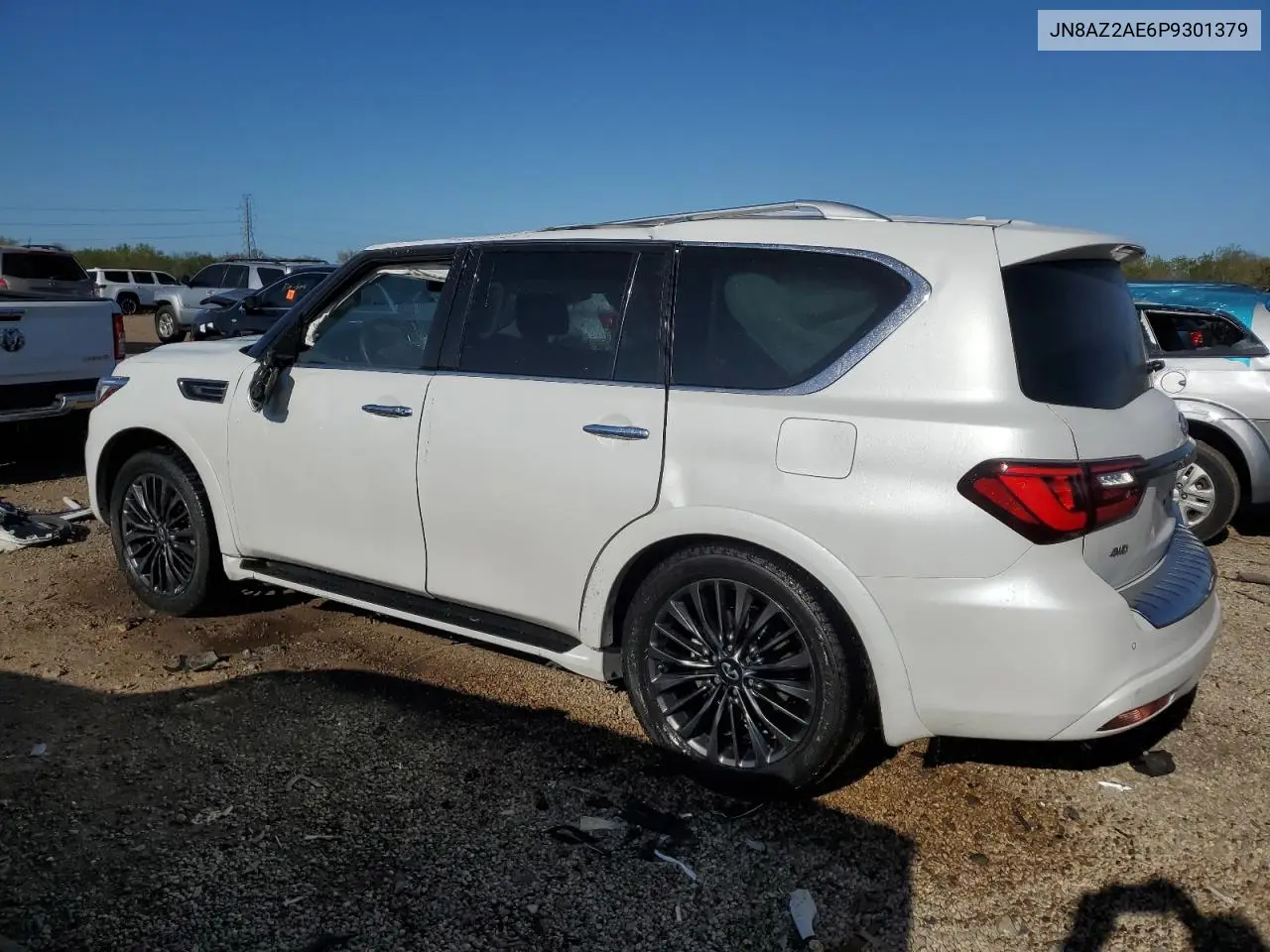 2023 Infiniti Qx80 Luxe VIN: JN8AZ2AE6P9301379 Lot: 56292385