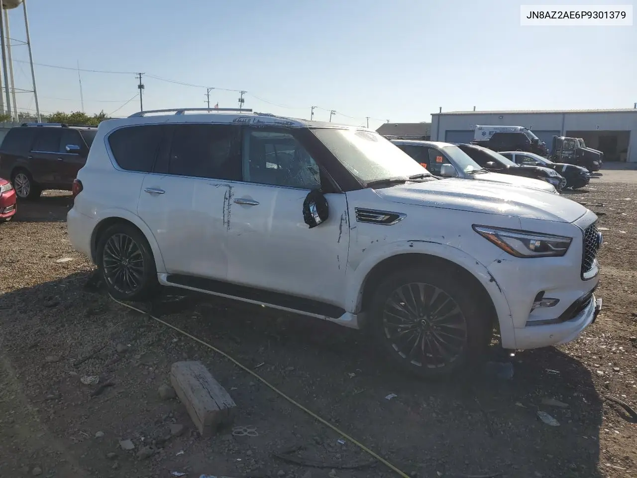 2023 Infiniti Qx80 Luxe VIN: JN8AZ2AE6P9301379 Lot: 56292385