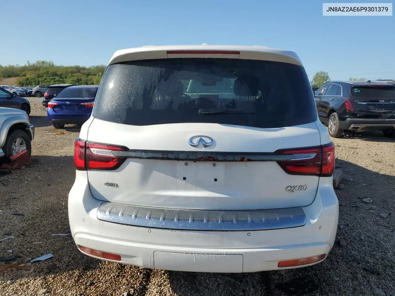 2023 Infiniti Qx80 Luxe VIN: JN8AZ2AE6P9301379 Lot: 56292385
