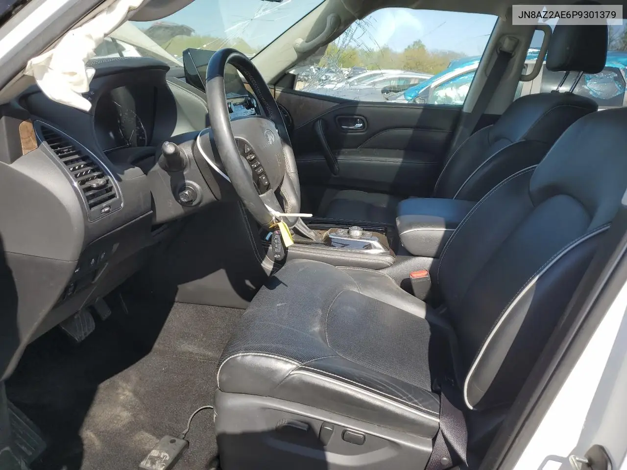 2023 Infiniti Qx80 Luxe VIN: JN8AZ2AE6P9301379 Lot: 56292385