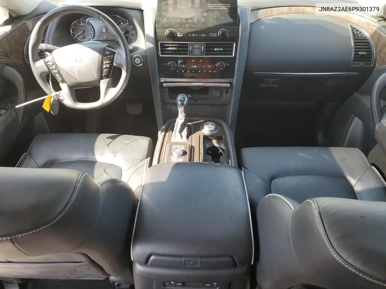 2023 Infiniti Qx80 Luxe VIN: JN8AZ2AE6P9301379 Lot: 56292385