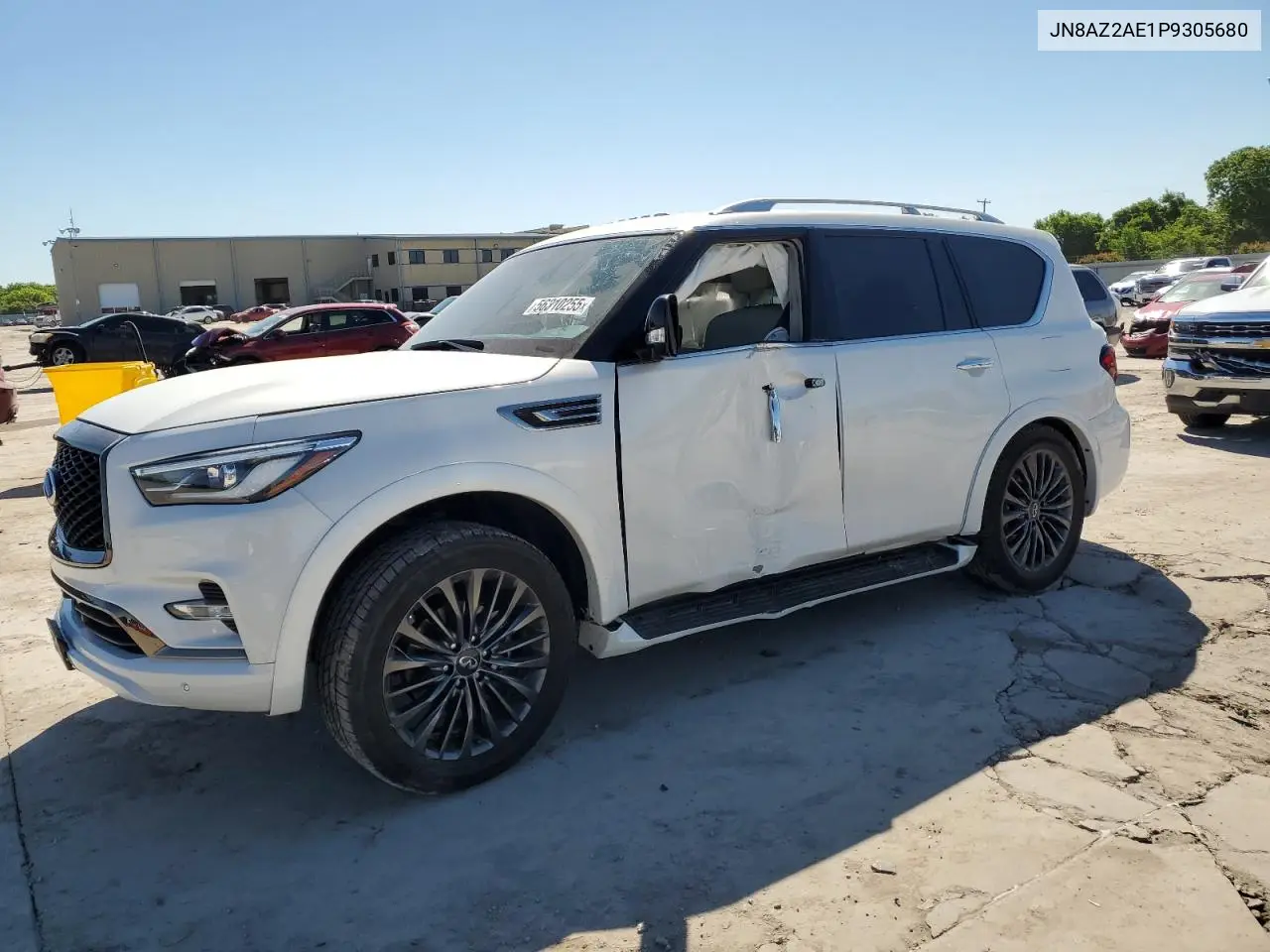 2023 Infiniti Qx80 Luxe VIN: JN8AZ2AE1P9305680 Lot: 56310255