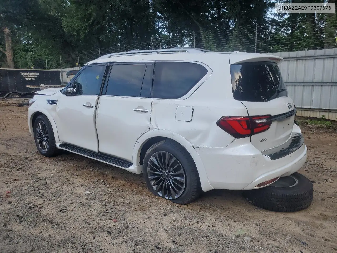 2023 Infiniti Qx80 Luxe VIN: JN8AZ2AE9P9307676 Lot: 62927745