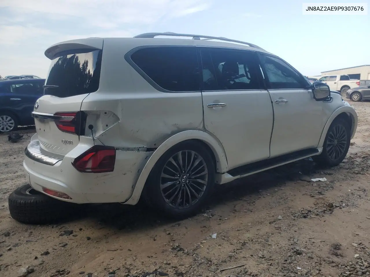 2023 Infiniti Qx80 Luxe VIN: JN8AZ2AE9P9307676 Lot: 62927745