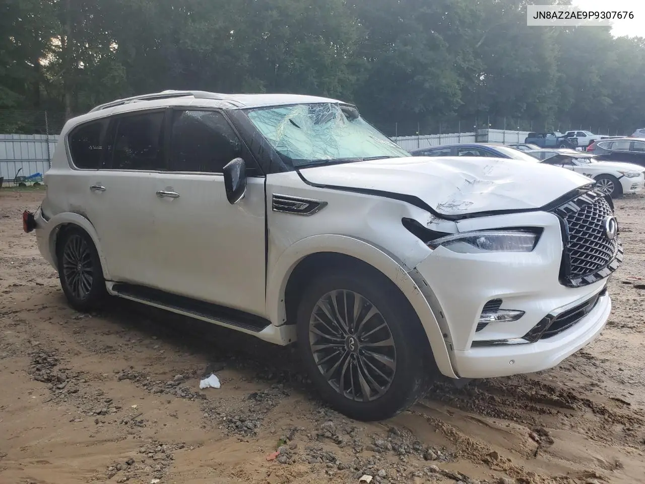 2023 Infiniti Qx80 Luxe VIN: JN8AZ2AE9P9307676 Lot: 62927745