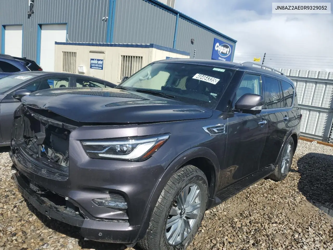 2024 Infiniti Qx80 Luxe VIN: JN8AZ2AE0R9329052 Lot: 48464335