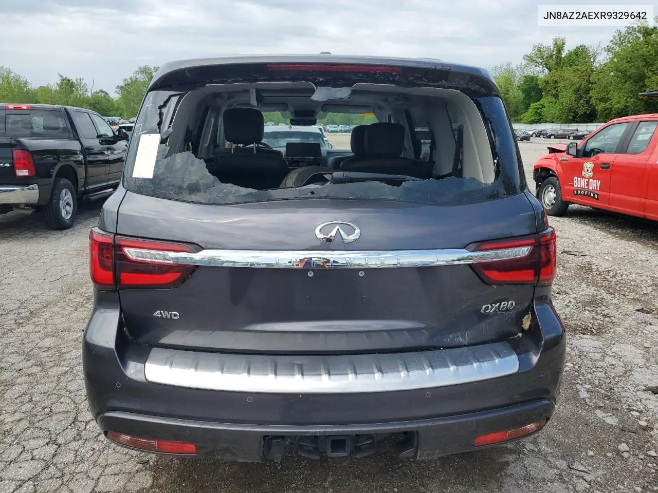 2024 Infiniti Qx80 Luxe VIN: JN8AZ2AEXR9329642 Lot: 56391995