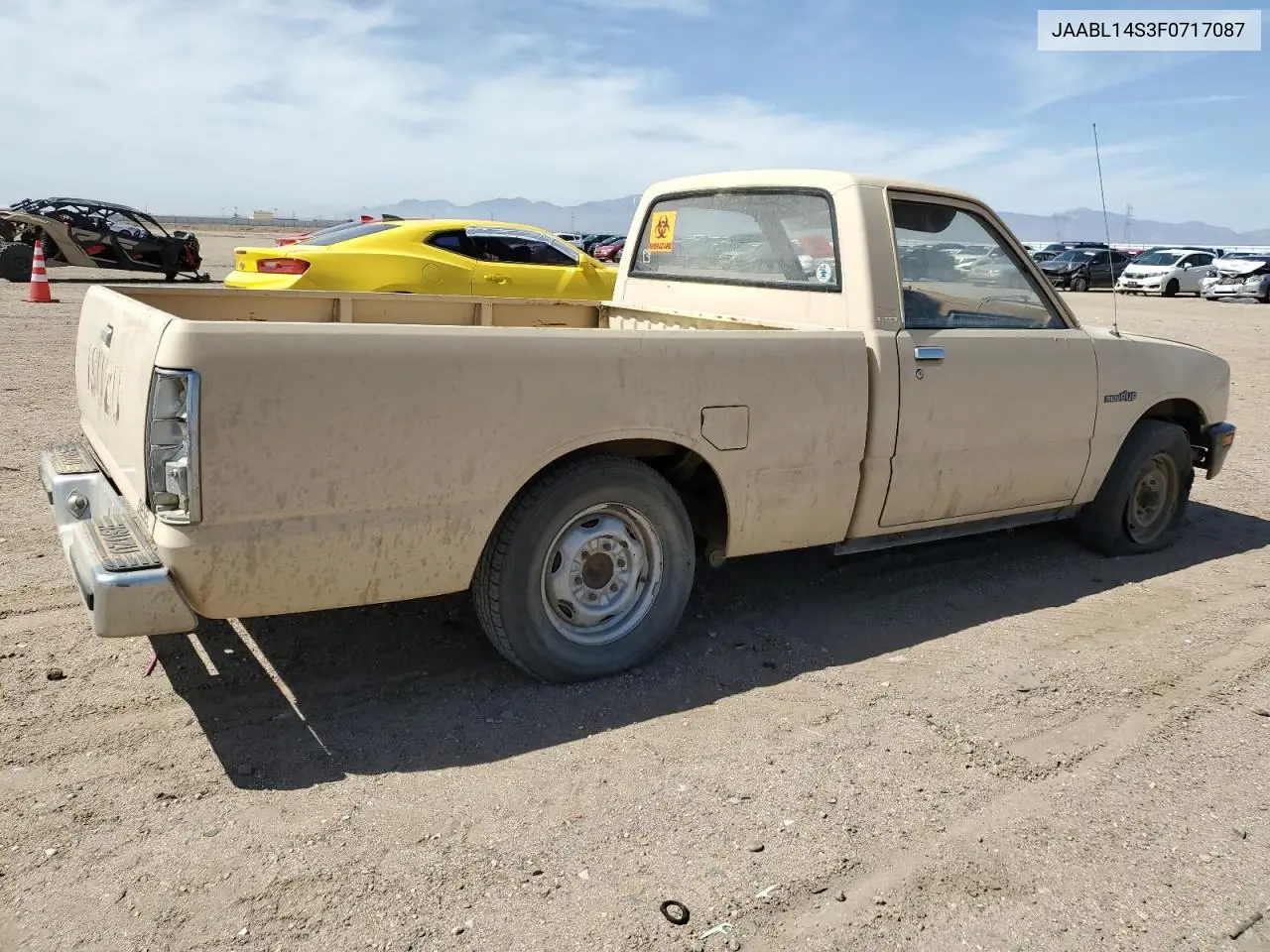 1985 Isuzu Pup VIN: JAABL14S3F0717087 Lot: 56419655