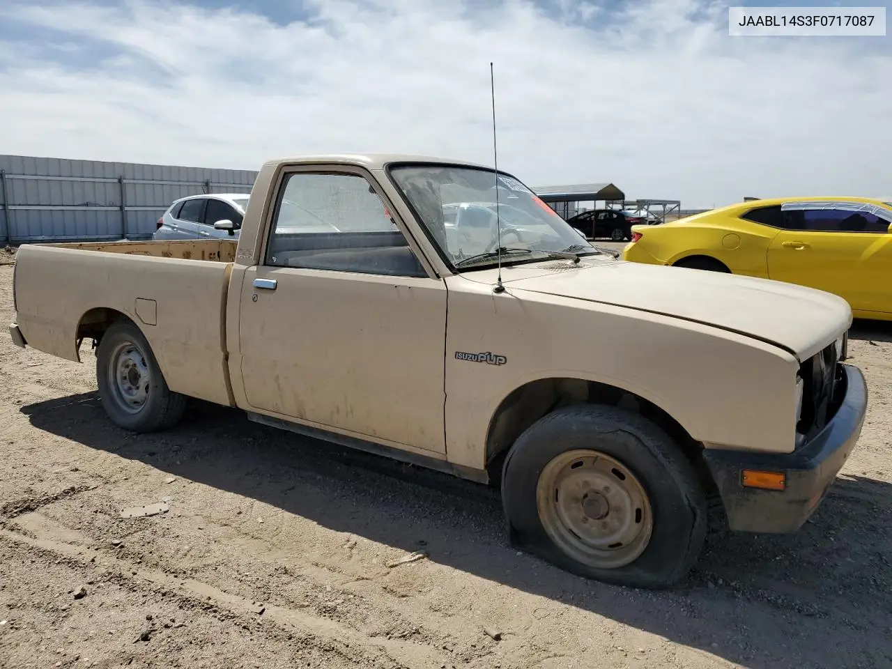 1985 Isuzu Pup VIN: JAABL14S3F0717087 Lot: 56419655