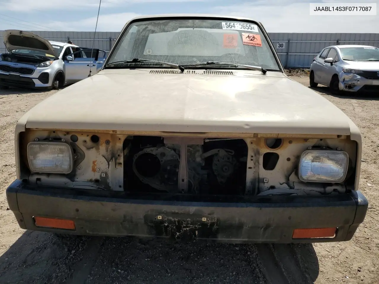 1985 Isuzu Pup VIN: JAABL14S3F0717087 Lot: 56419655
