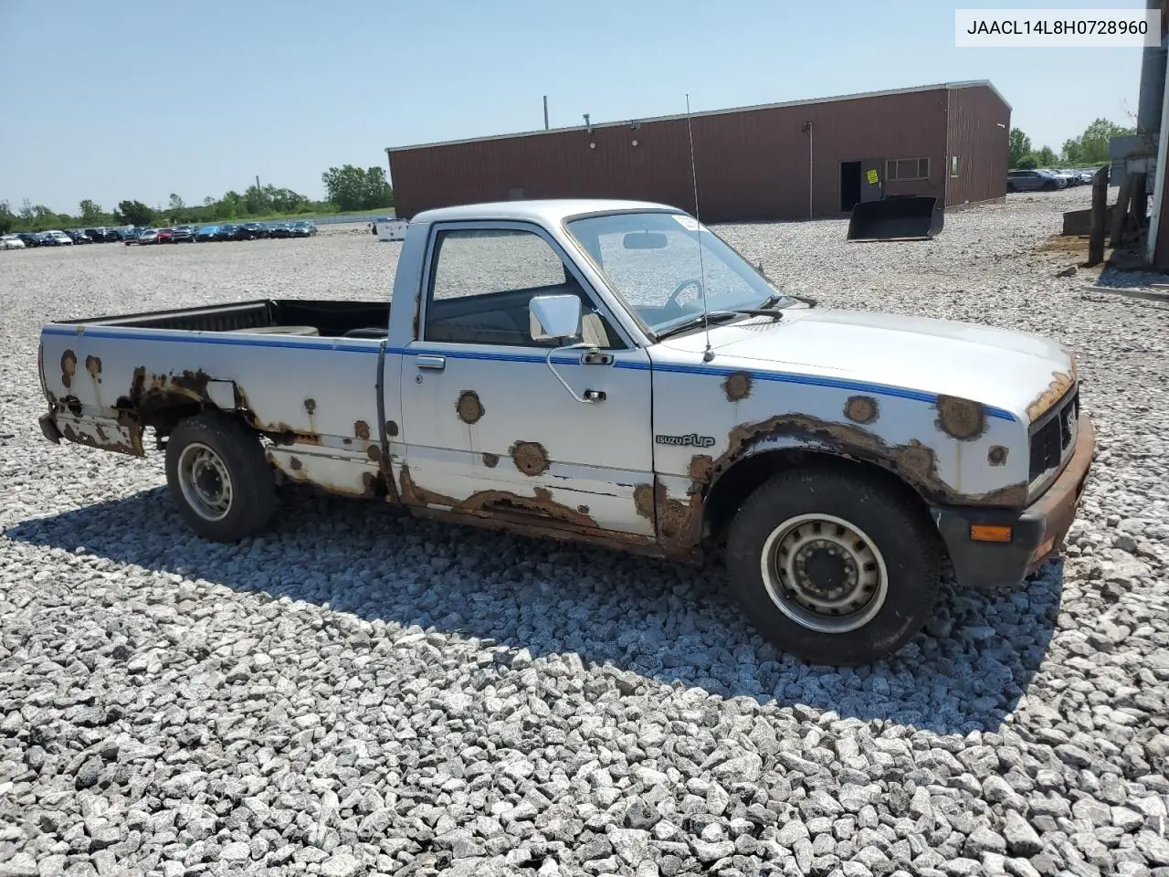 1987 Isuzu Pup Long Bed VIN: JAACL14L8H0728960 Lot: 62285875