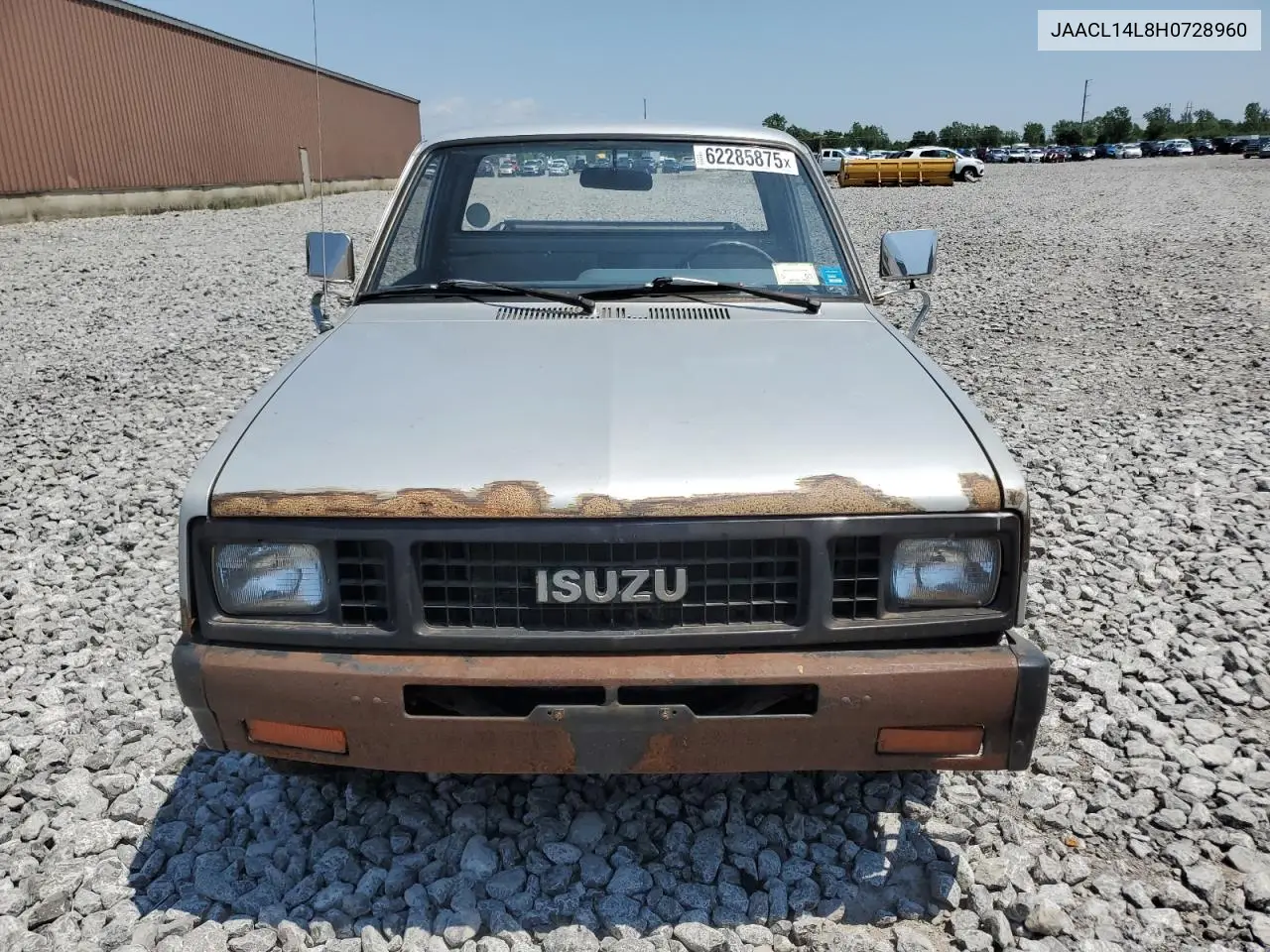 1987 Isuzu Pup Long Bed VIN: JAACL14L8H0728960 Lot: 62285875