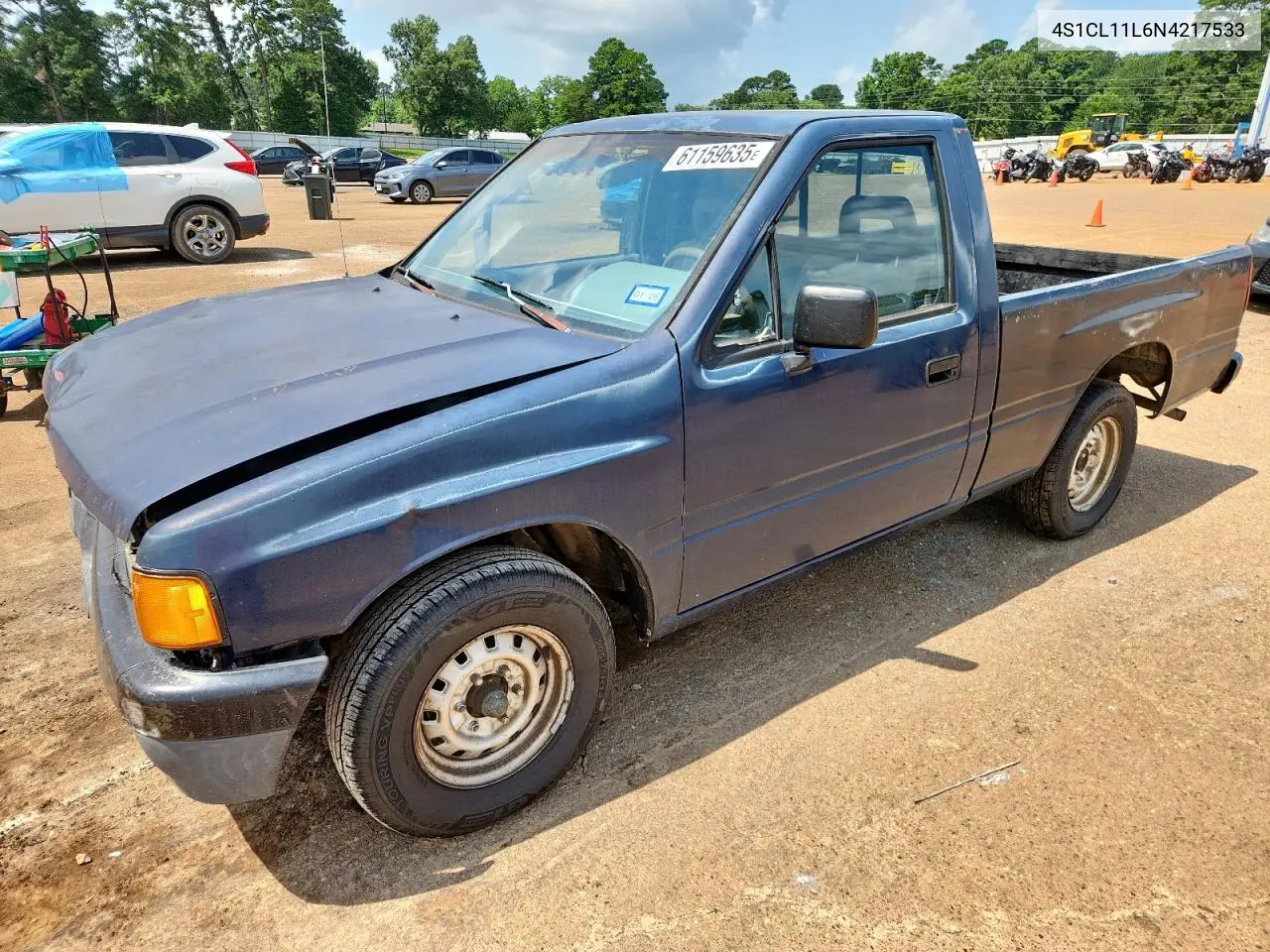 1992 Isuzu Conventional Short Wheelbase VIN: 4S1CL11L6N4217533 Lot: 61159635