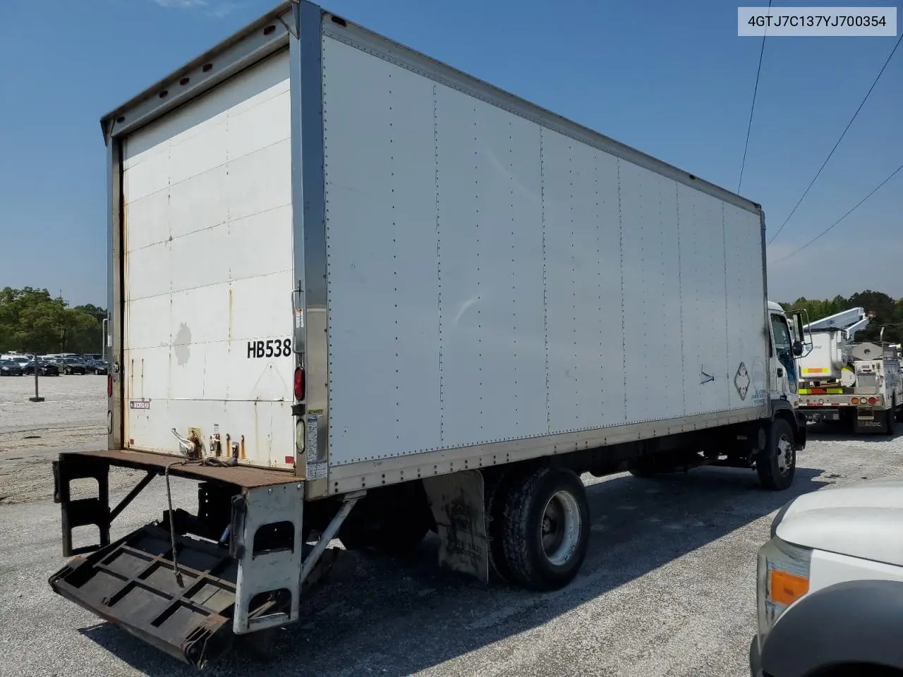 2000 Isuzu Ftr VIN: 4GTJ7C137YJ700354 Lot: 52788195