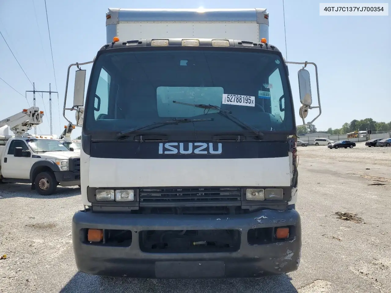 2000 Isuzu Ftr VIN: 4GTJ7C137YJ700354 Lot: 52788195