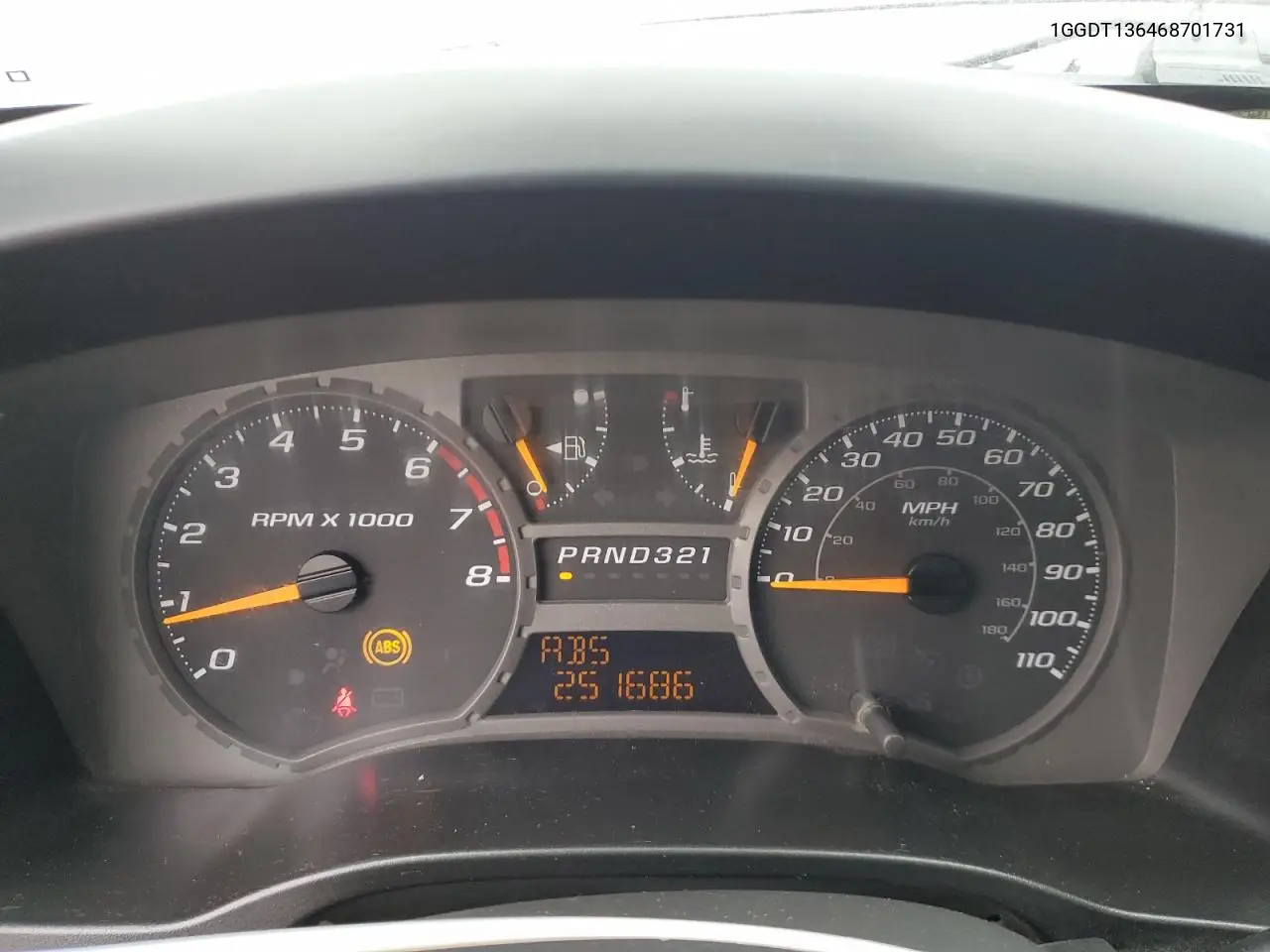 2006 Isuzu I-350 VIN: 1GGDT136468701731 Lot: 52633235