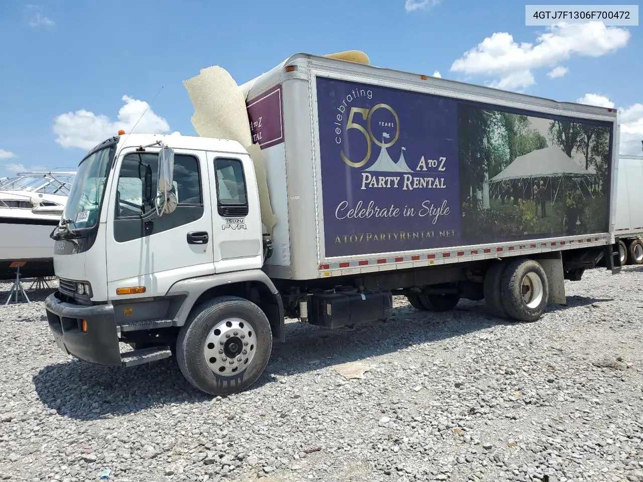 2006 Isuzu T7F042-Fvr VIN: 4GTJ7F1306F700472 Lot: 60830525